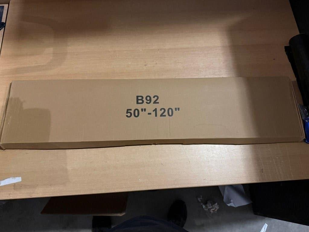 Universele TV beugel - 50 t/m 120 inch extra plat, Info@opruimdeals.nl, Ophalen of Verzenden, Zo goed als nieuw, Nijverheidscentrum 44