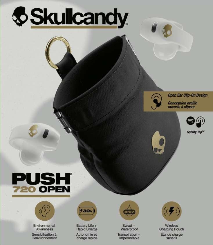 Skullcandy Push 720 Oordopjes Bone/Gold