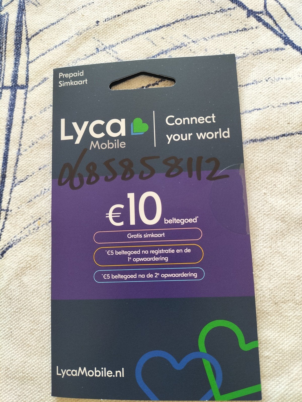 06. 85 85 81 12 top nummer Lyca prepaid 0685858112, Verzenden, Nieuw, KPN, Simkaart