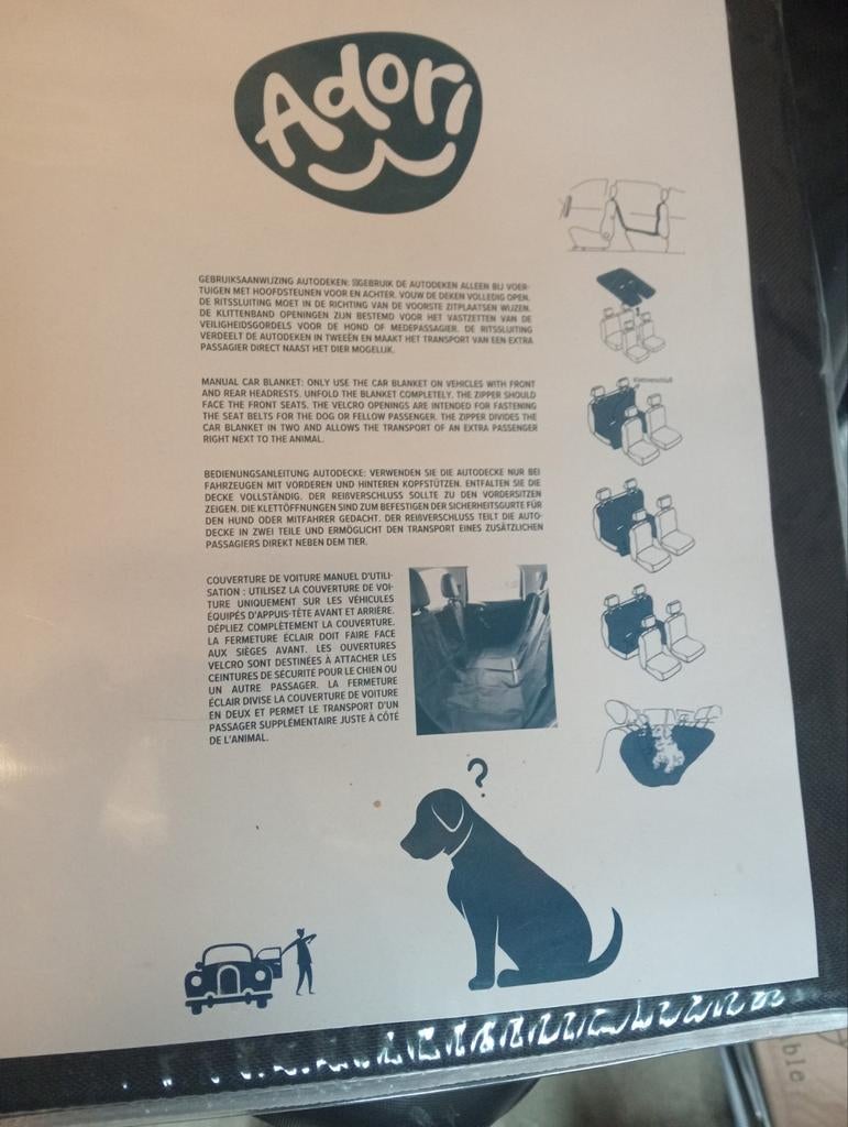 Honden deken en bankje, Ophalen of Verzenden