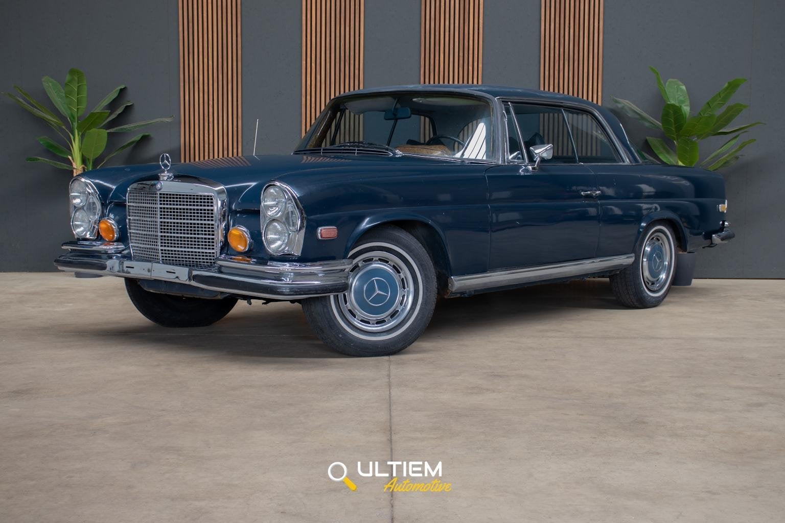Mercedes-Benz 280 SE Coupe W111 Flachkühler Ongerestaureerd, Auto's, Automaat, 2778 cc, Blauw, Coupé