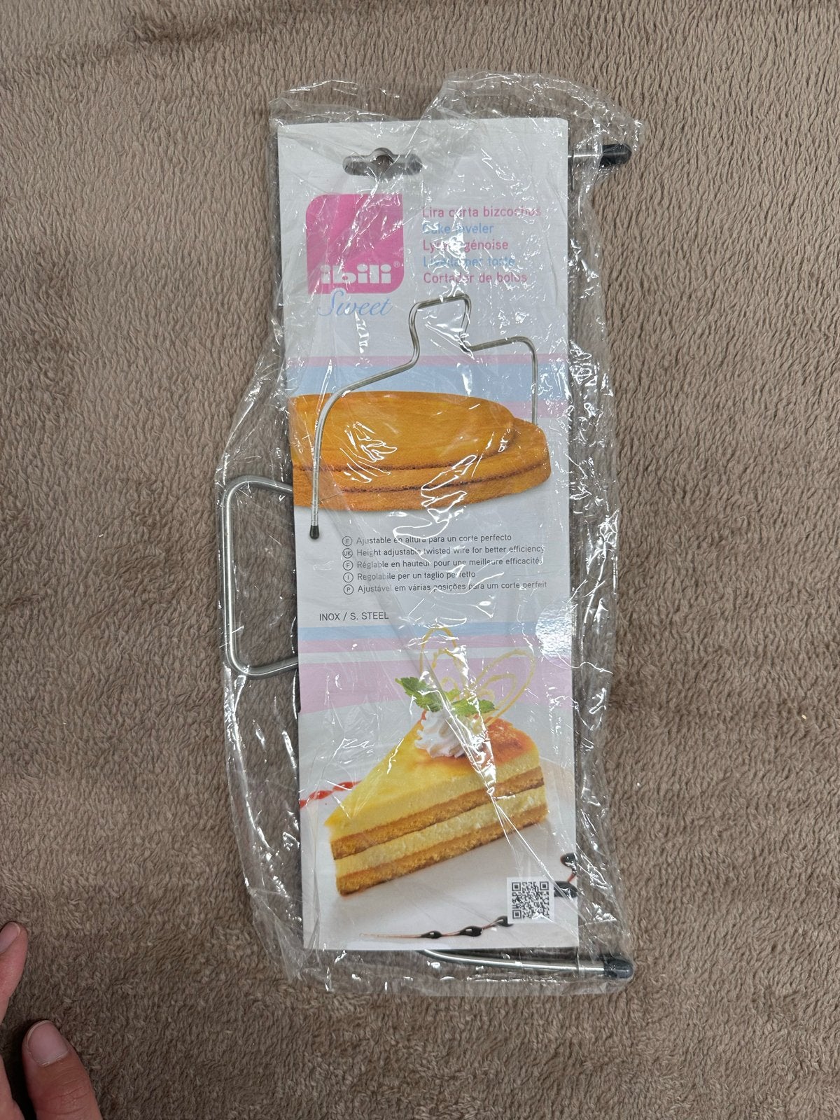 Nieuwe taartsnijder / taartverdeler van Ibili Sweet, Overige typen, Nieuw, Ophalen of Verzenden, Metaal