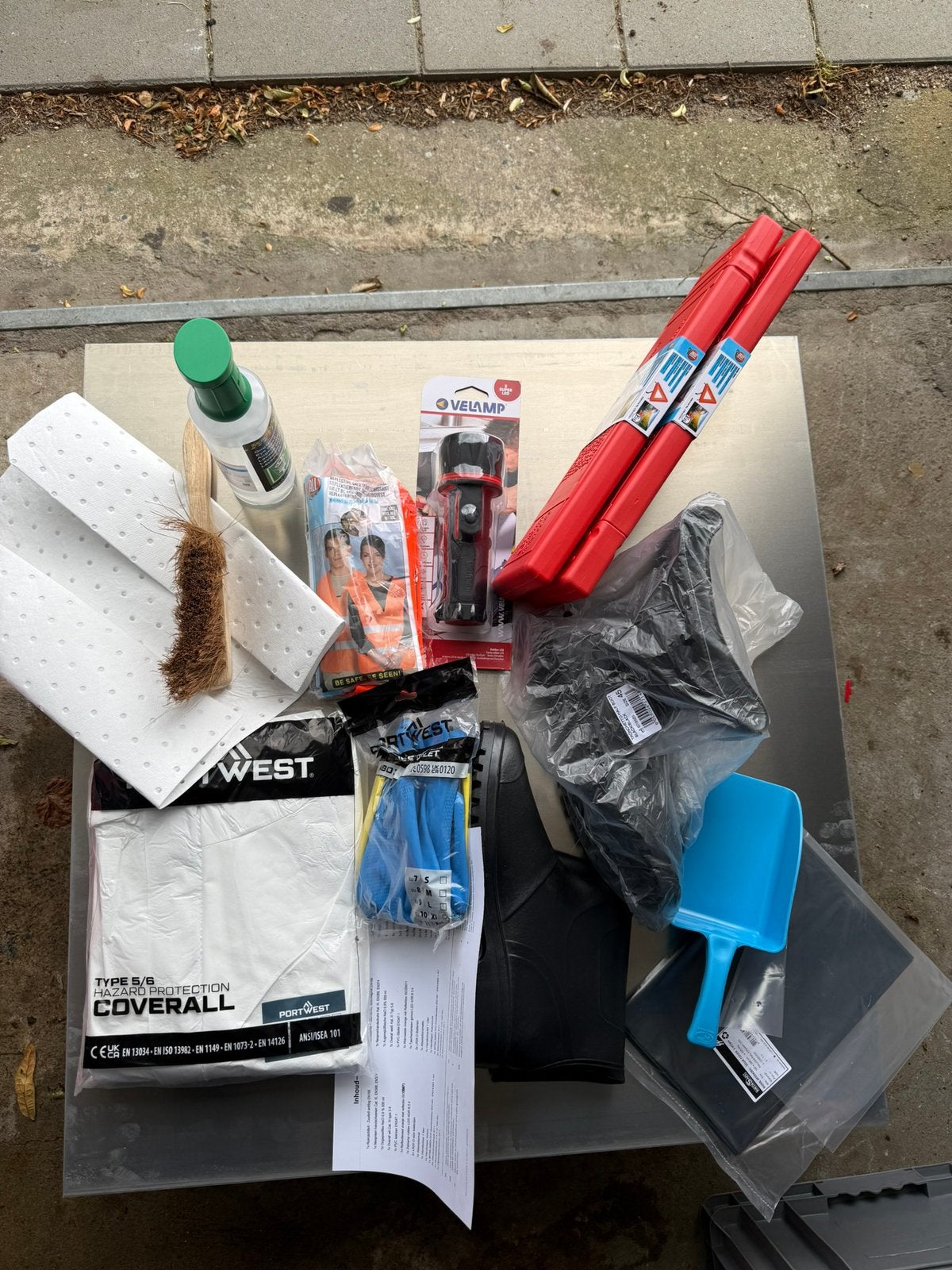 Complete ADR Kit in stevige blauwe koffer, Ophalen of Verzenden, Nieuw