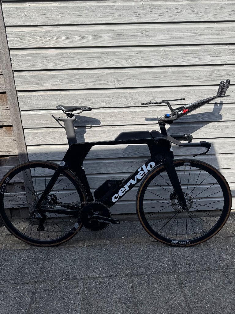 Cervelo p5 triathlon fiets maat 58, Fietsen en Brommers, Fietsen | Racefietsen, Carbon, Zo goed als nieuw, 57 tot 61 cm, Meer dan 20 versnellingen