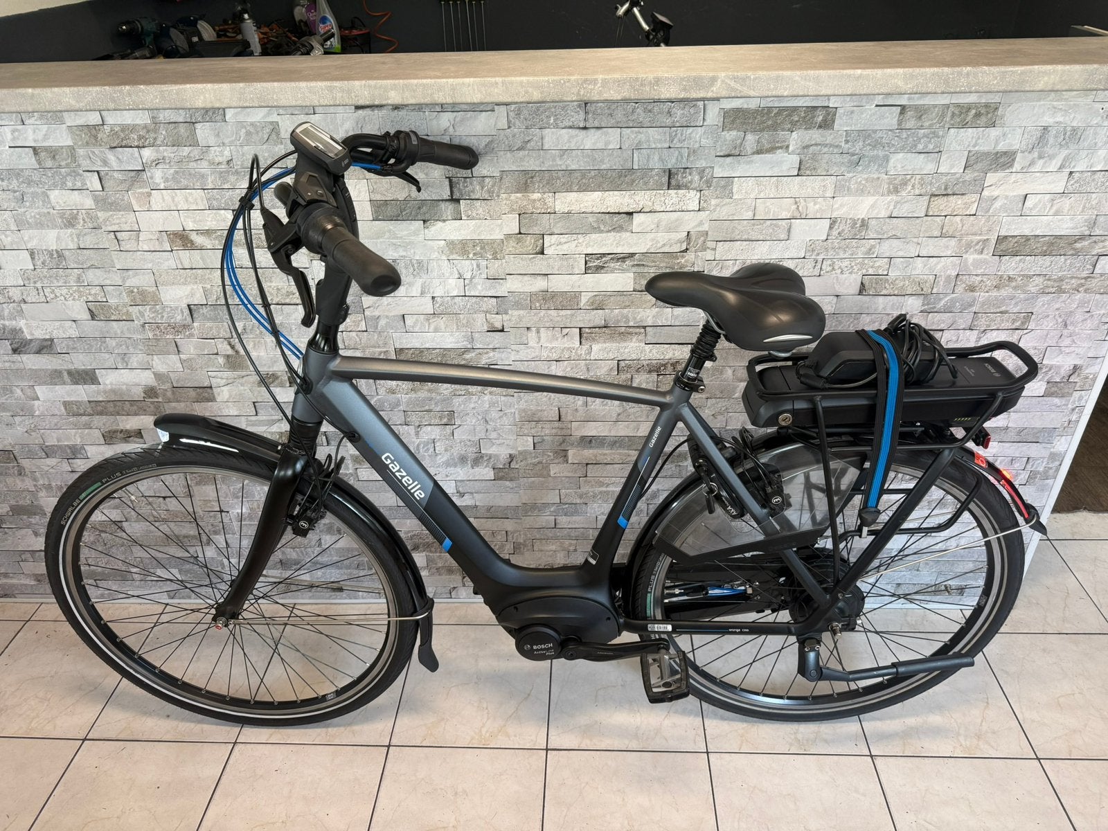 E-Bike Gazelle Orange C310. H57cm. Bosch Active Line Plus, Fietsen en Brommers, Elektrische fietsen, Ophalen, Gebruikt, /, /