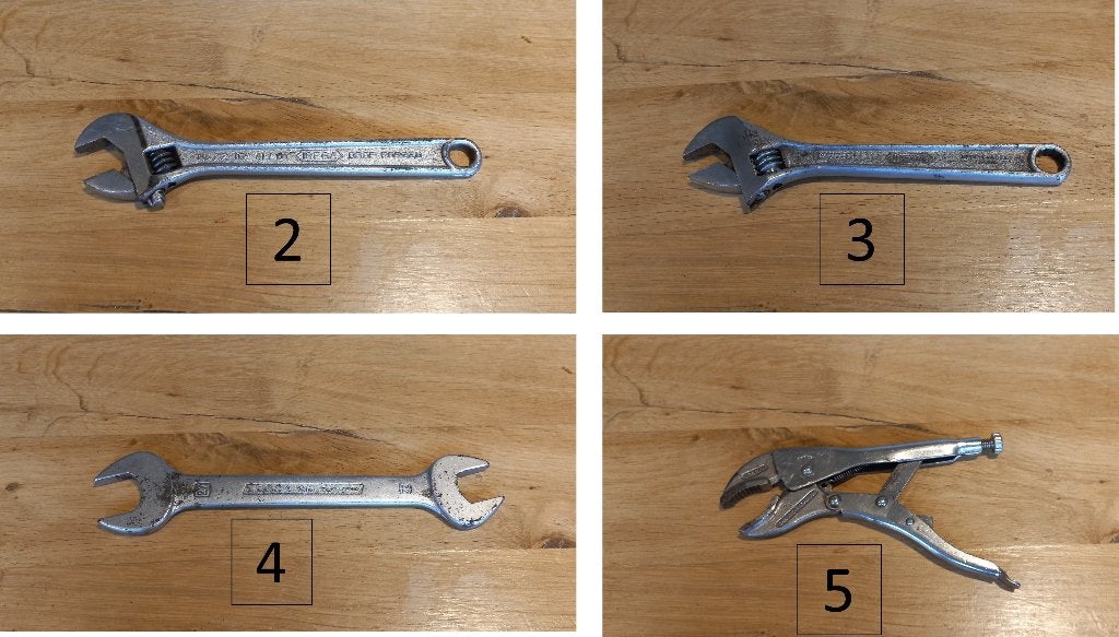 IREGA / ELORA / HELLER - Gereedschap  @  € 5,= per stuk, Ophalen of Verzenden