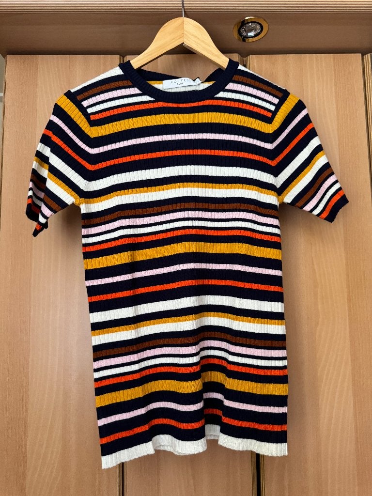 Nieuw gestreept rib shirt/top Costes, Meerkleurig, Maat 46/48 (XL) of groter, Nieuw, Ophalen of Verzenden