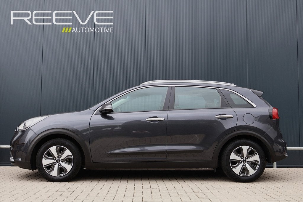 Kia Niro 1.6 GDi Hybrid First Edition Afn. Trekhaak | Apple, Auto's, Gebruikt, Met garantie (alle), Leder en Stof, Origineel Nederlands