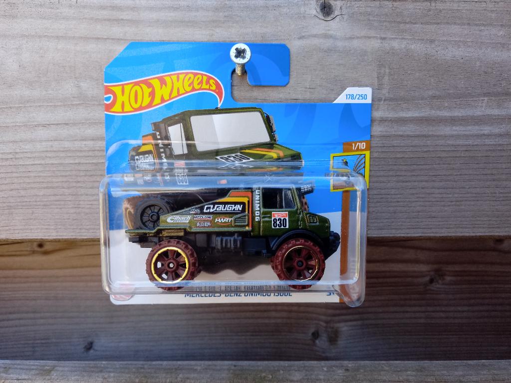 Mercedes-Benz Unimog 1300L Hotwheels, Ophalen, Nieuw, Auto