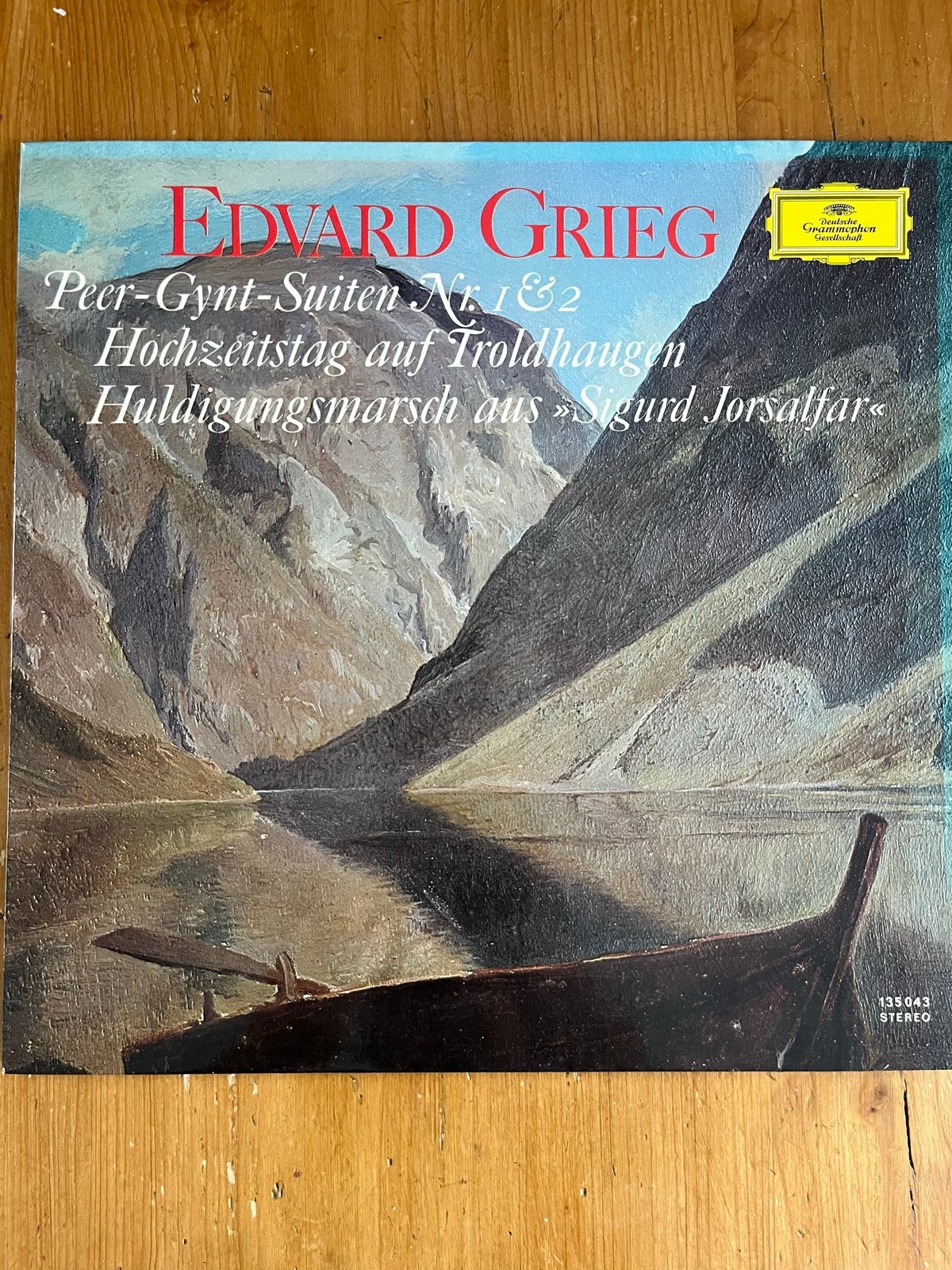 Edvard Grieg - Peer Gynt-Suites Nr. 1 & 2 LP, Ophalen of Verzenden, Romantiek, Gebruikt, Orkest of Ballet