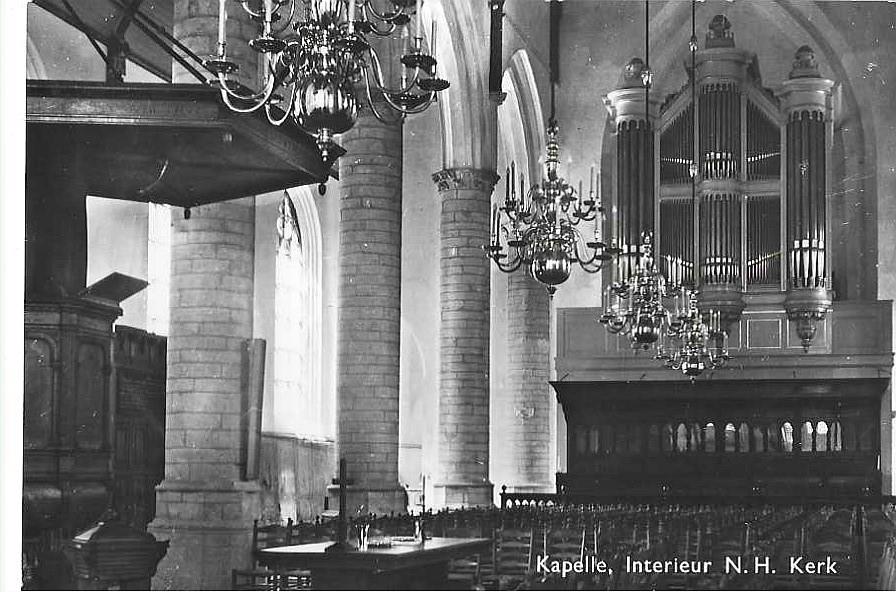 Kapelle, Ophalen of Verzenden, 1960 tot 1980, Ongelopen, Zeeland