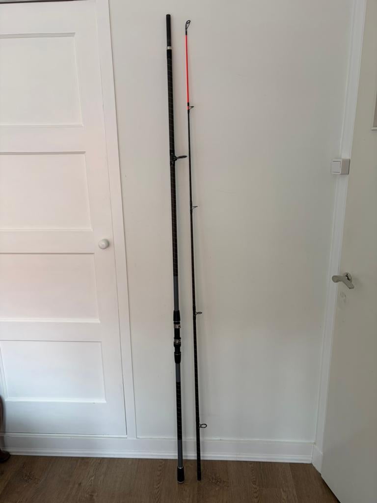 Bifa Harpoon strandhengel 4,00 m 100-200 gr, goed staat, Watersport en Boten, Hengelsport | Zeevissen, Ophalen, Gebruikt, Werphengel