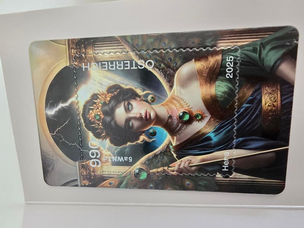 Crypto Stamp Zwart Hera 2025 - Ongeclaimd & Postfris, Ophalen of Verzenden