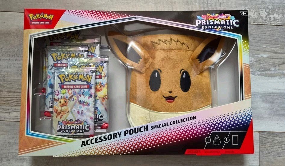 Scarlet & Violet Prismatic Evolutions Accessory pouch, Verzenden, Nieuw, Overige typen