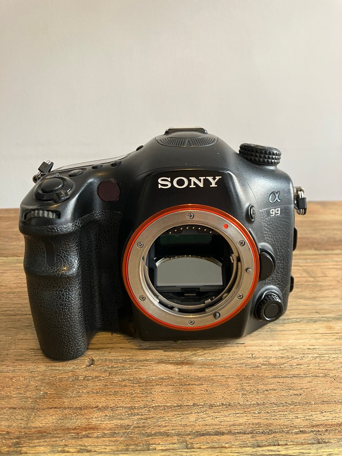 Sony Alpha a99 spiegelreflexcamera (body), Bodydop, Spiegelreflex, Ophalen of Verzenden, Zo goed als nieuw