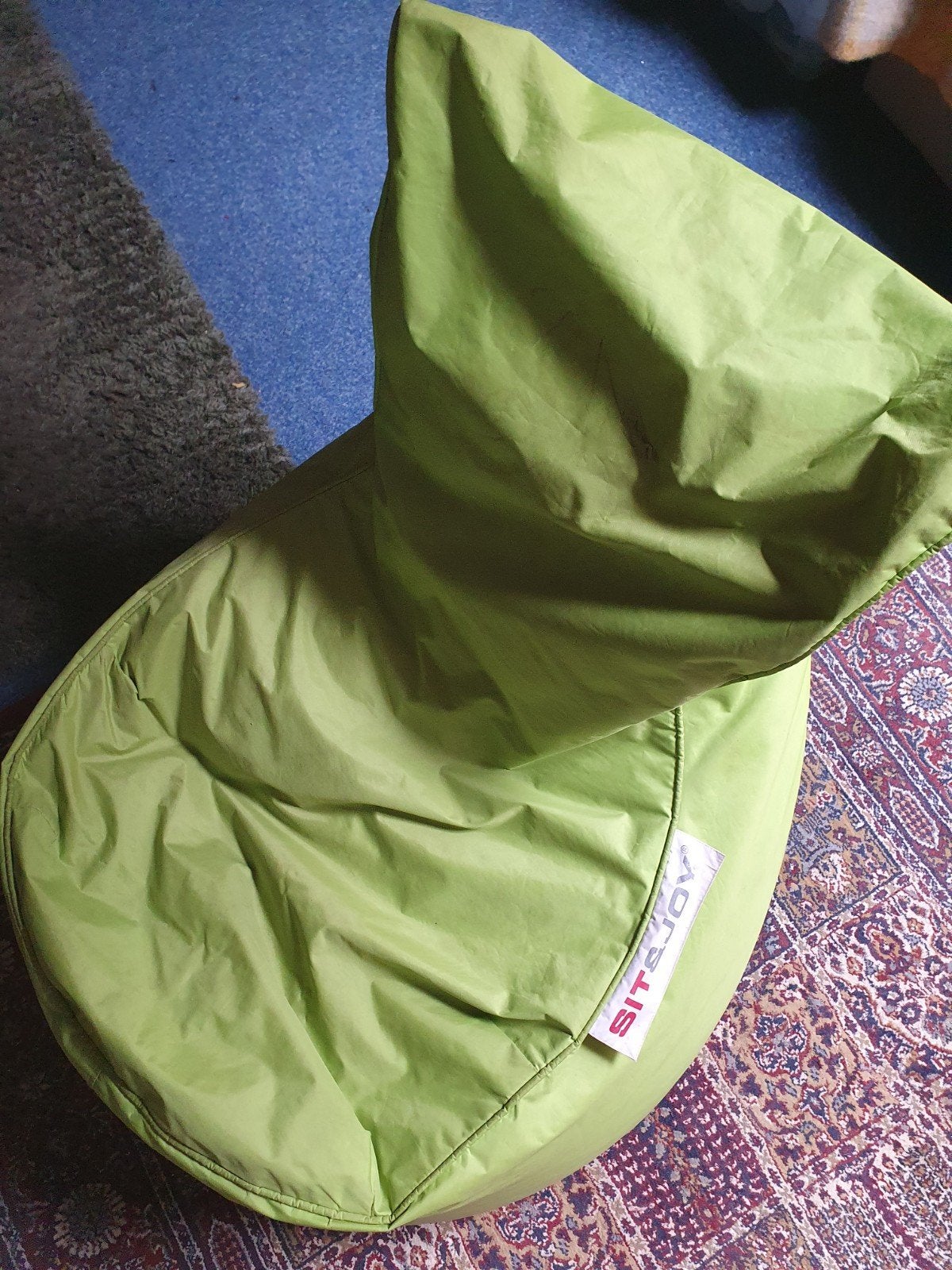 Groene SIT&JOY zitzak - Comfortabel en stijlvol, Ophalen, Gebruikt, Groen