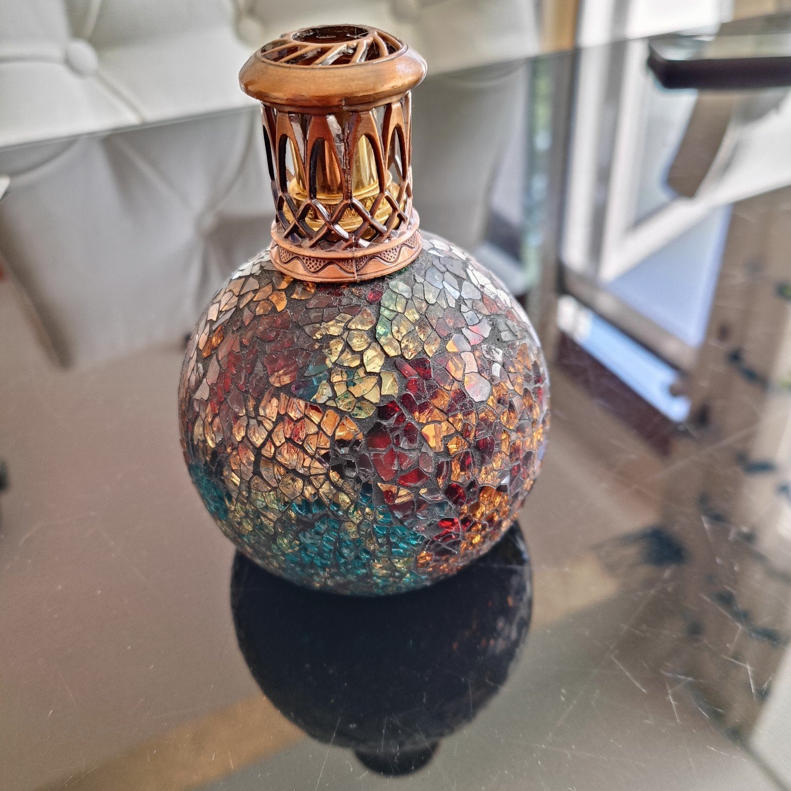 Ashleigh & Burwood - olie geurlampje- 11 cm hoog, Ophalen