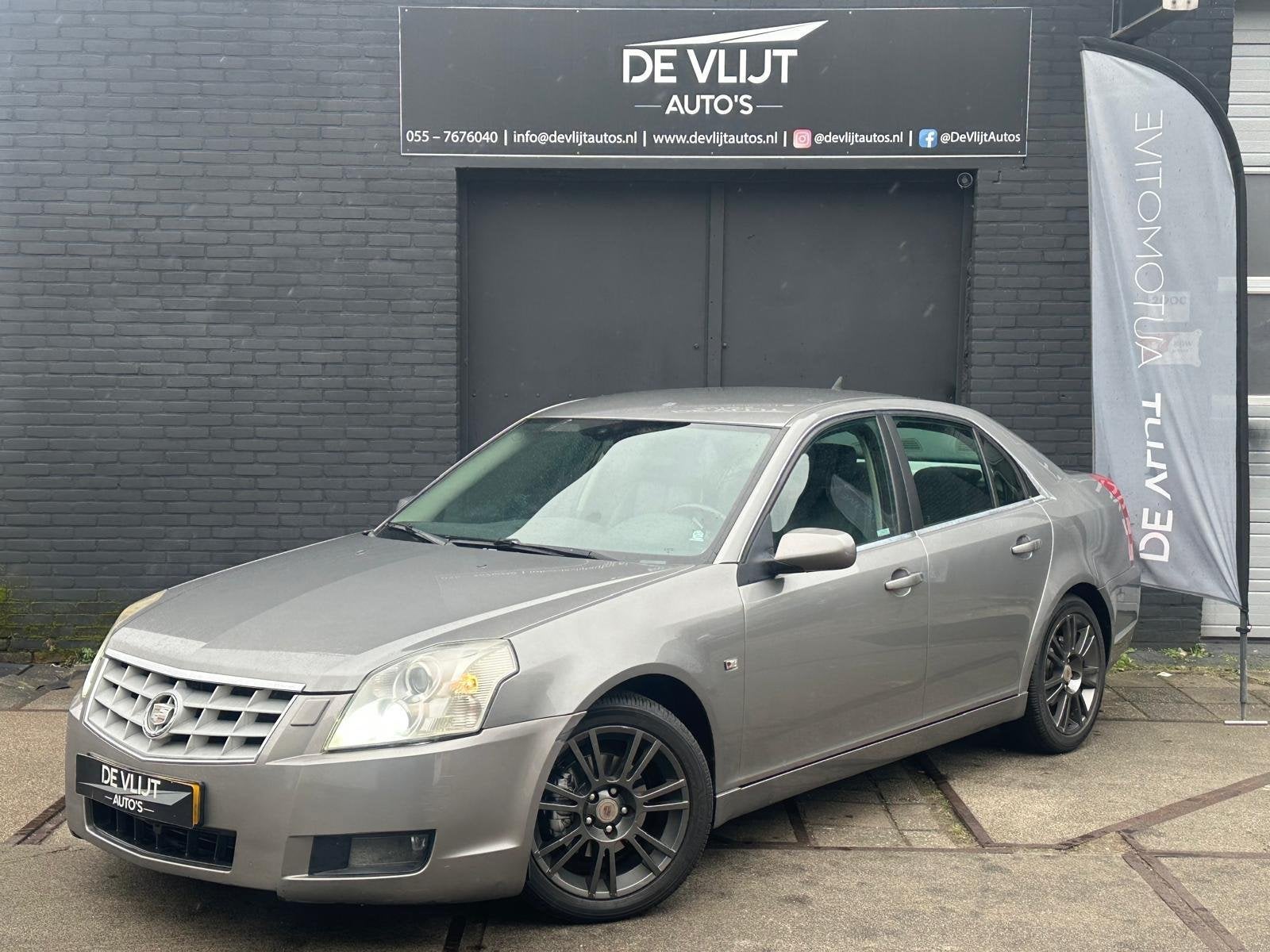 Cadillac BLS 1.9 D | Automaat | Carplay | Navi | Leer | Xeno, Auto's, Cadillac, Dealer onderhouden, Gebruikt, Zwart, 4 cilinders