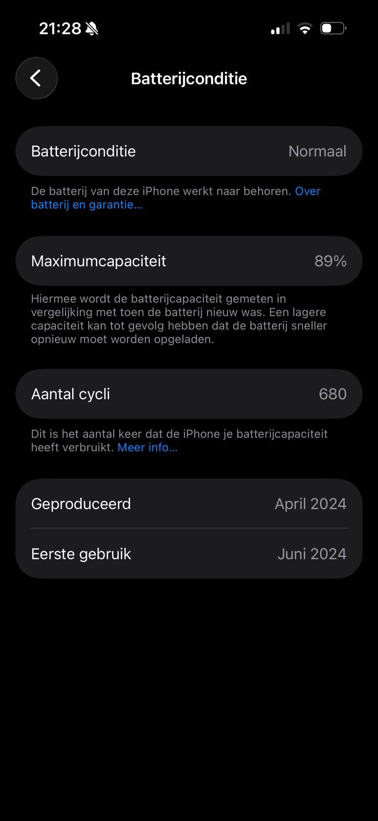 Foto 13 van iPhone 15 Pro 256GB - Zo goed als nieuw