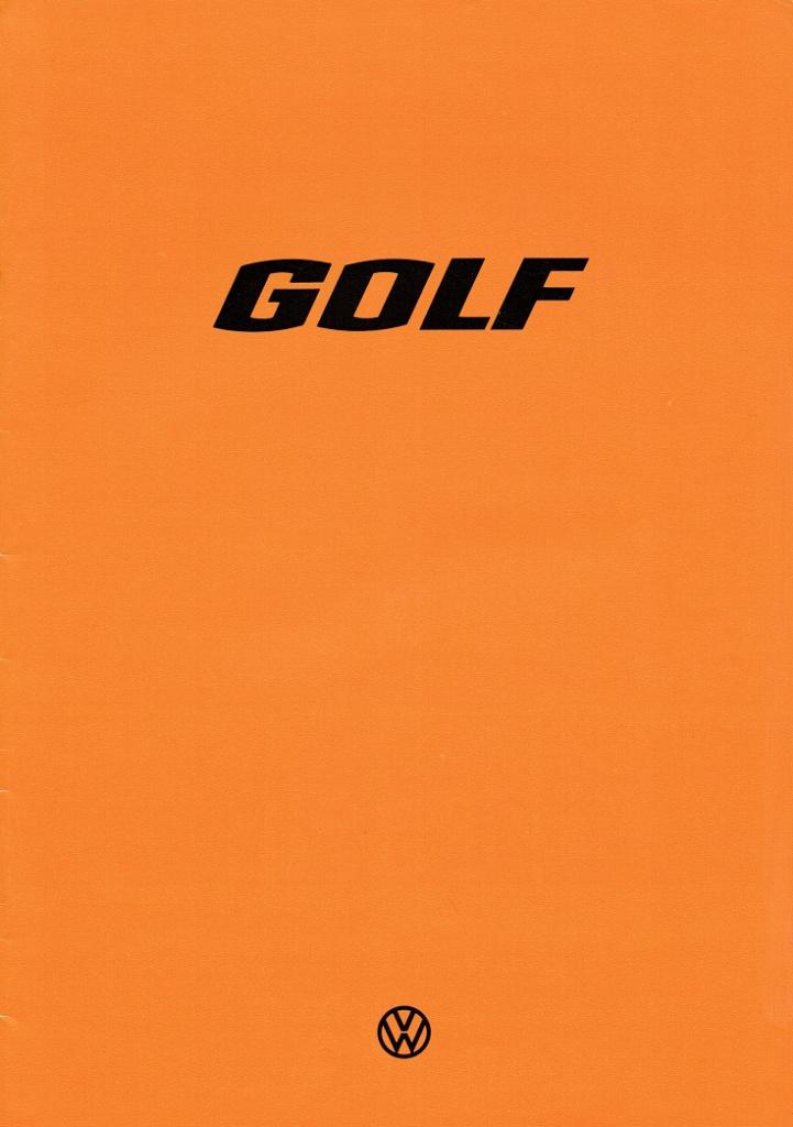 Folder Volkswagen Golf (Duitse uitgave - 1977), Verzenden, Gelezen, Volkswagen