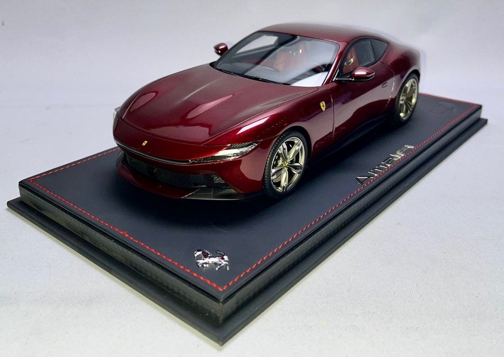 Ferrari Amalfi Rosso Rubino 1:18 P18272D van BBR, Ophalen of Verzenden, Nieuw, Auto, Overige merken