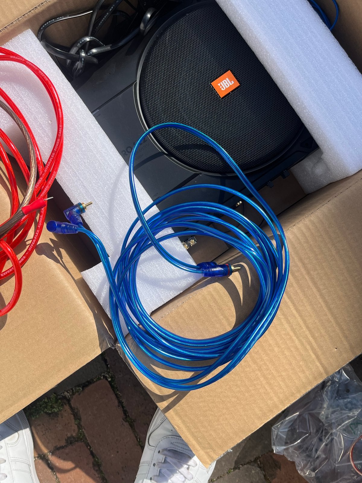 JBL BassPro SL2 actieve subwoofer met bekabeling, Ophalen of Verzenden, Zo goed als nieuw