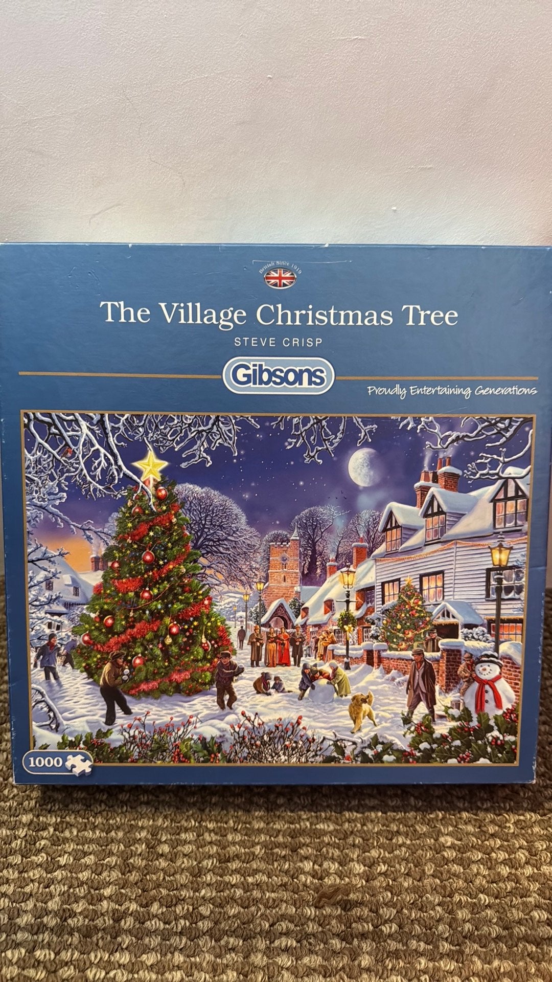 Gibsons puzzel Christmas Tree, Ophalen of Verzenden, Zo goed als nieuw