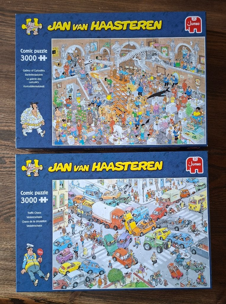 puzzels, Ophalen, Meer dan 1500 stukjes, Zo goed als nieuw, Legpuzzel