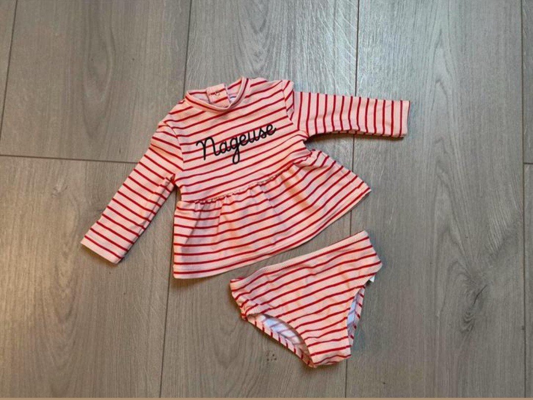 UPF zwempakje 60 la redoute, Maat 62, La Redoute, Badpak, Ophalen of Verzenden