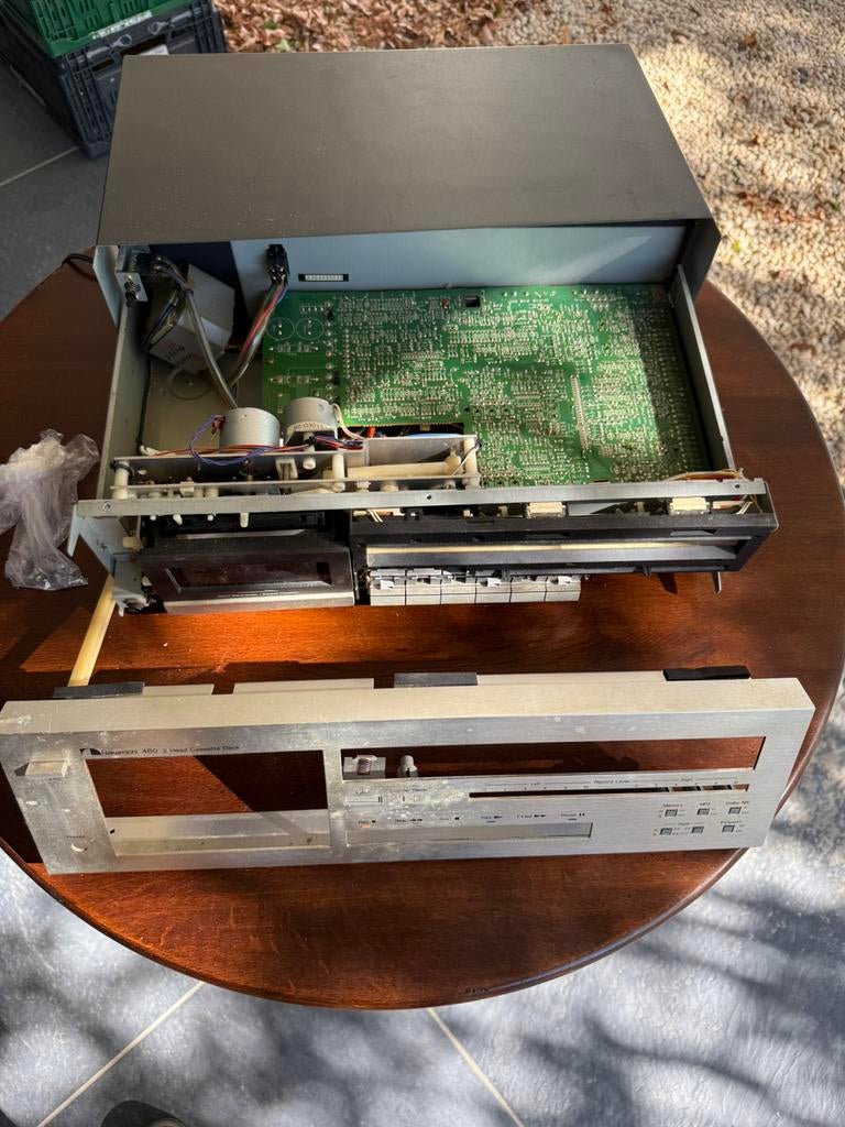 Nakamichi 480 2 head cassettedeck hobbyproject, Ophalen of Verzenden, Enkel, Overige merken