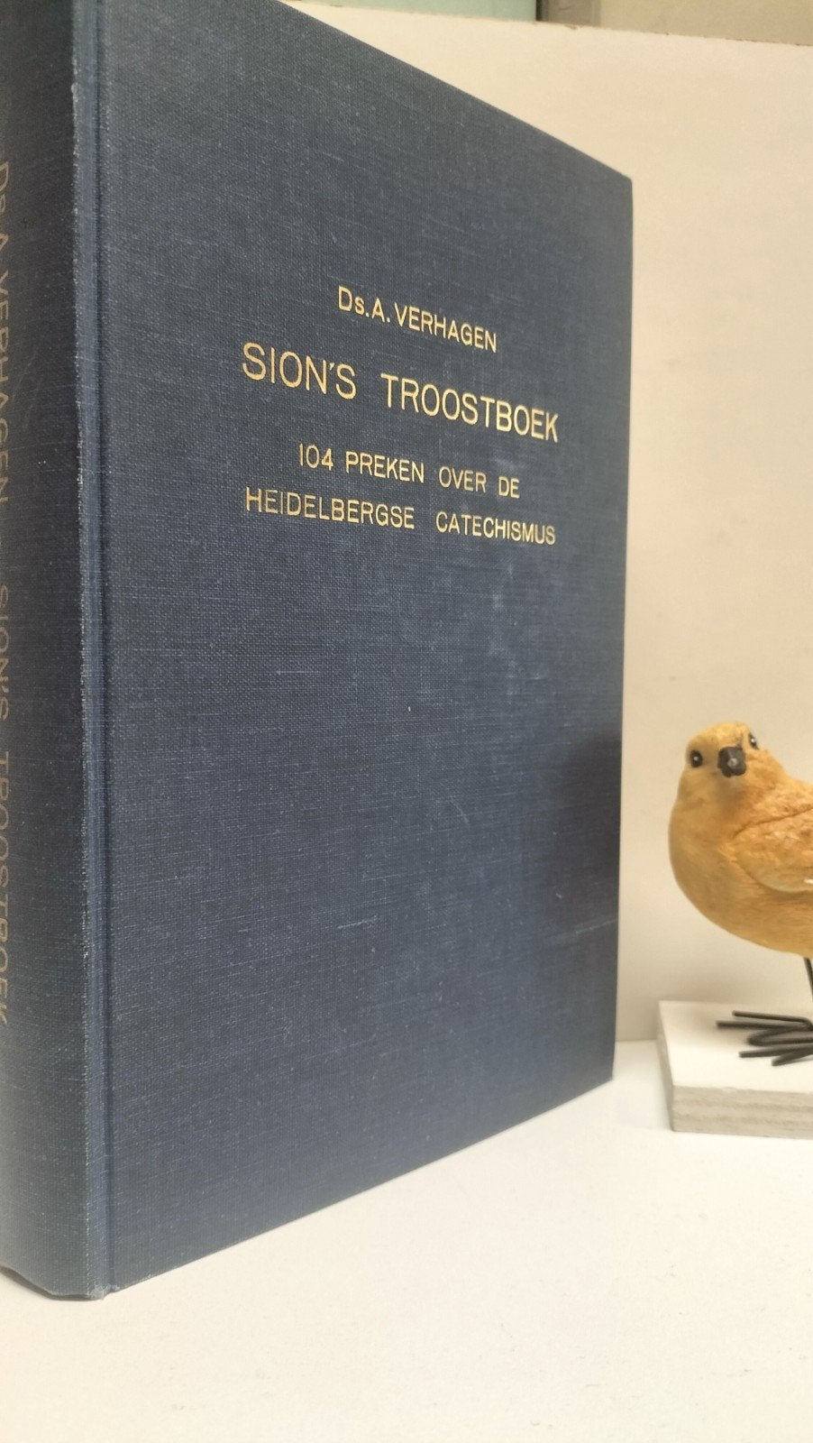 Verhagen, Ds. A.; Sion’s Troostboek (HC), Boeken, Ophalen of Verzenden, Gelezen, Christendom | Protestants