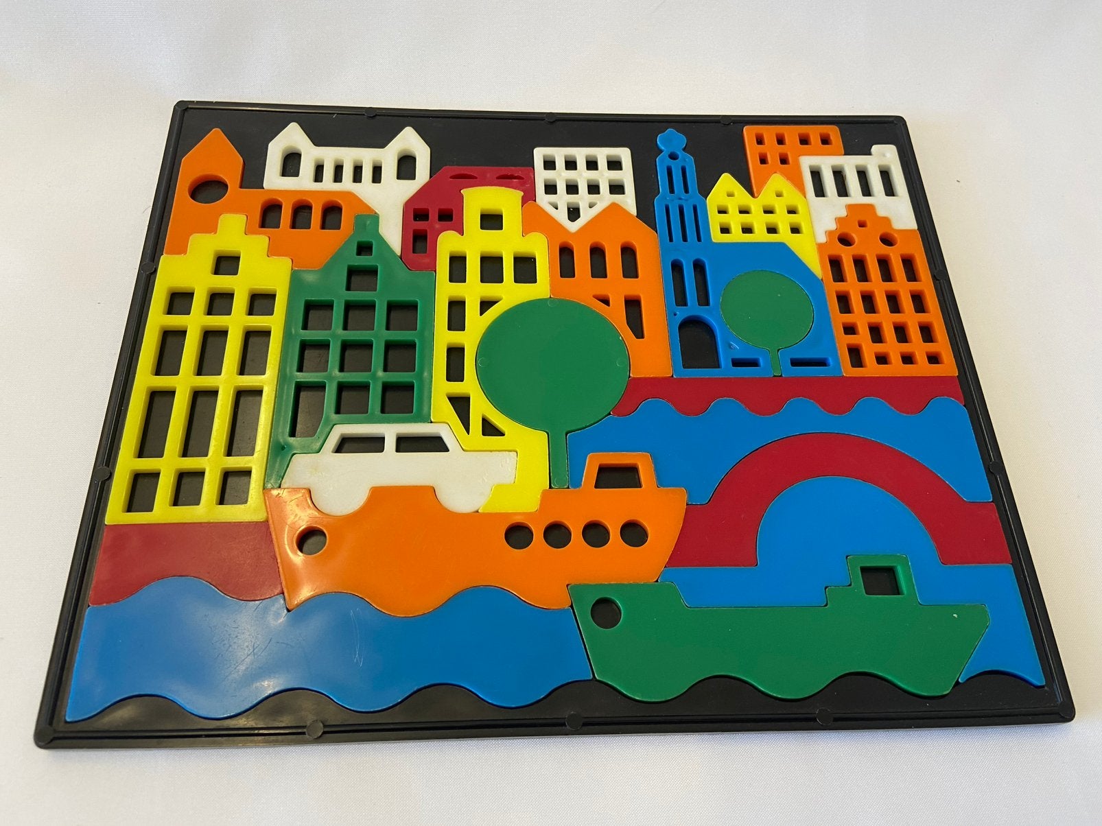 Europlastic Ambi Toys puzzel Skyline, Ophalen of Verzenden, Gebruikt, Overige typen