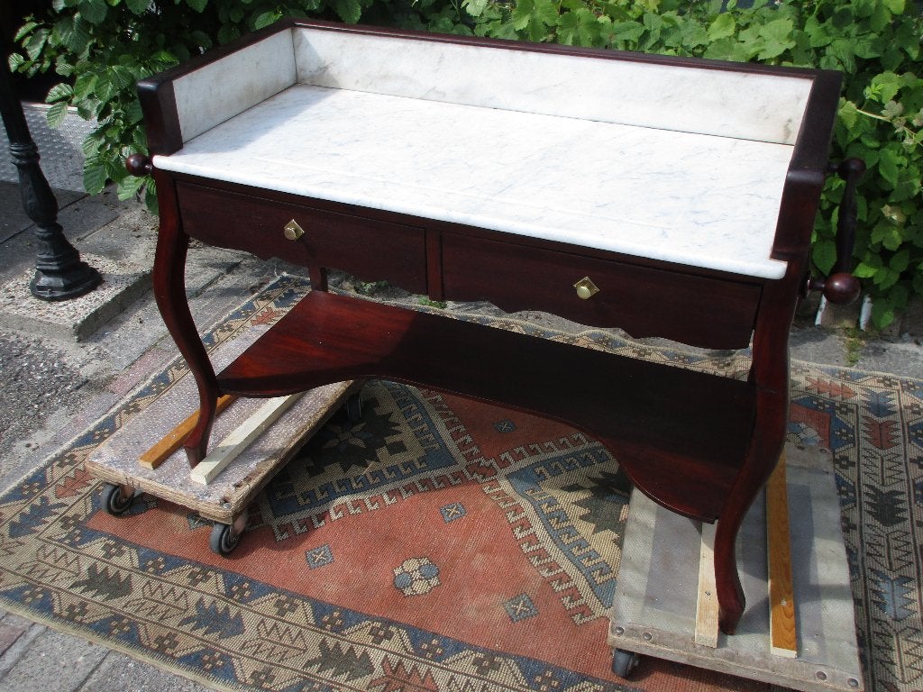 wastafel - marmer - toilettafel, Ophalen