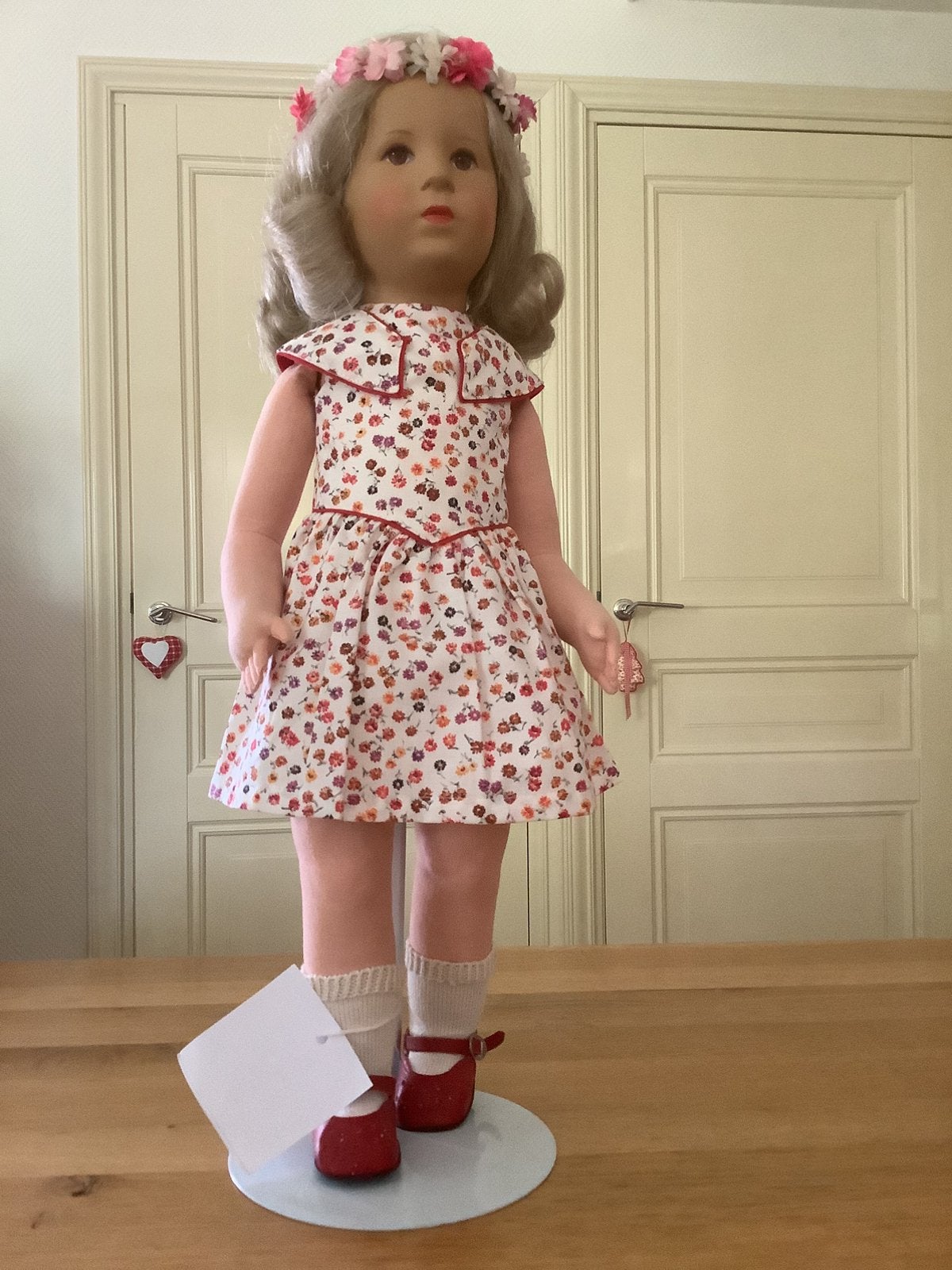 Kathe Kruse Isebill 52 cm. Speciale uitgave 1986., Ophalen of Verzenden, Zo goed als nieuw, Pop