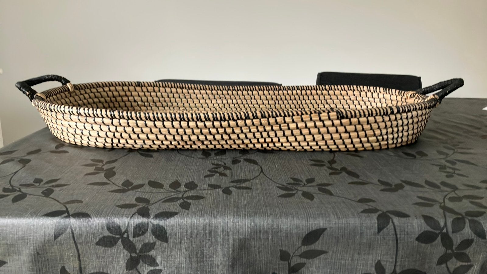 Verschoningskussen rieten mandje aankleedkussen, Ophalen, Zo goed als nieuw, Minder dan 140 cm, Minder dan 70 cm