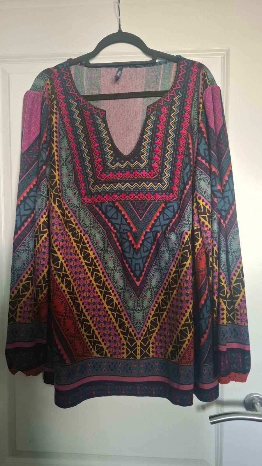 Paprika trui/tuniek maat 5 (50/52), Meerkleurig, Blouse of Tuniek, Ophalen of Verzenden, Zo goed als nieuw