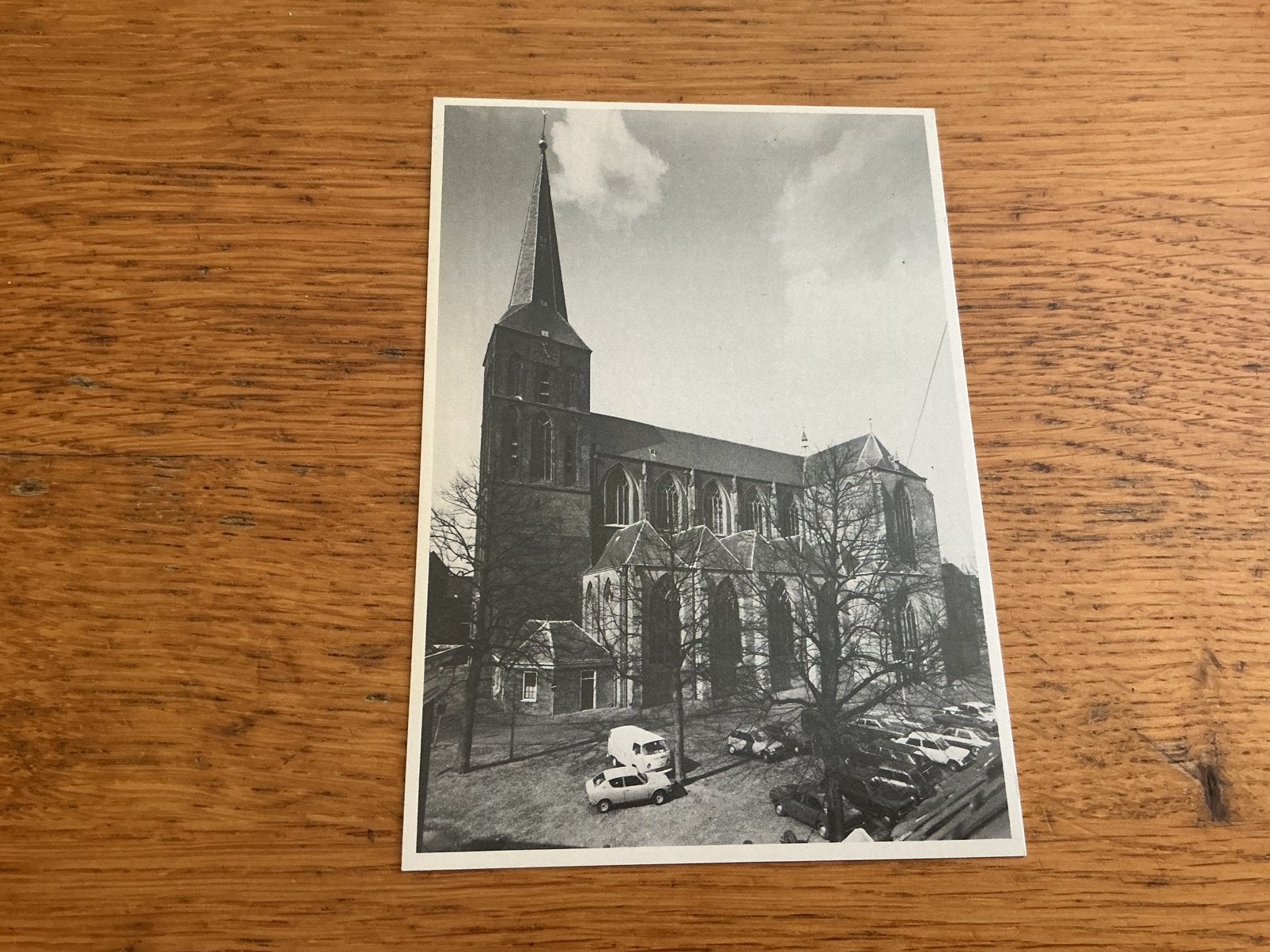 C3694 Kampen kerk DATSUN Volkswagen bus, Ophalen of Verzenden, 1960 tot 1980, Overijssel