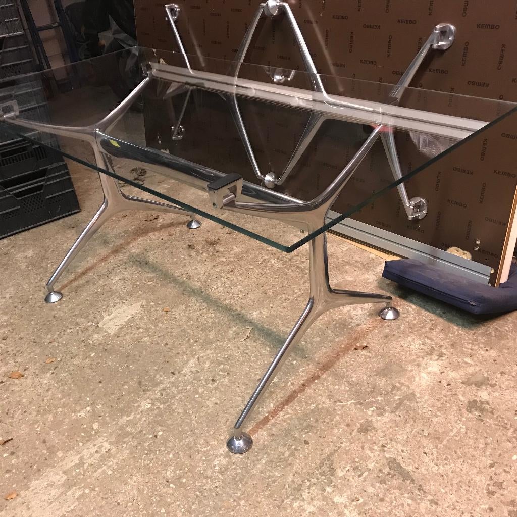 IZGS Alias Frametable 160F frame table tafel bureau glas, Ophalen of Verzenden, Zo goed als nieuw, Nvt, Nvt