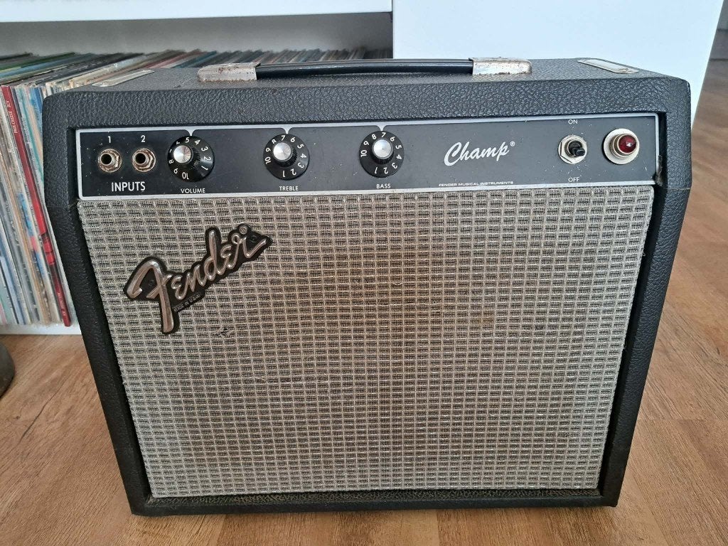 Fender Champ Blackface, Ophalen, Zo goed als nieuw, Gitaar, Minder dan 50 watt