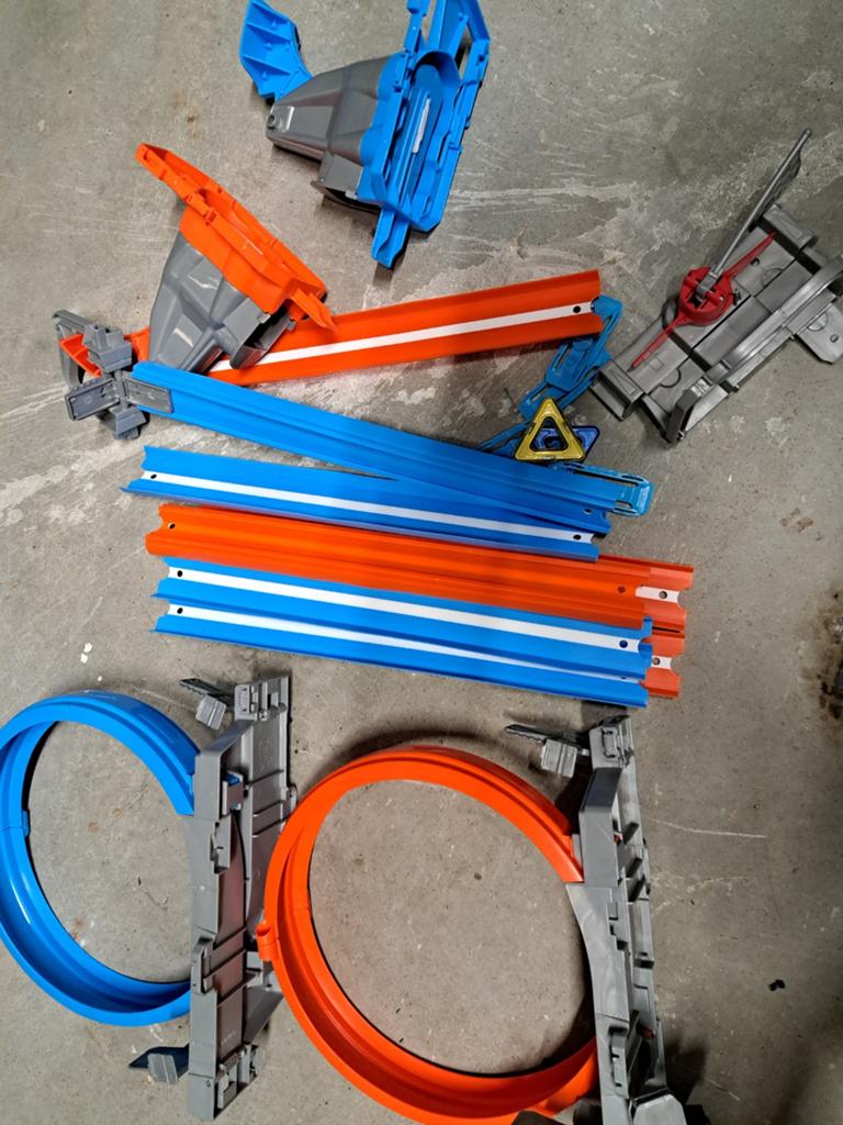 Hot Wheels racebaan onderdelen - diverse sets, Ophalen of Verzenden, Gebruikt