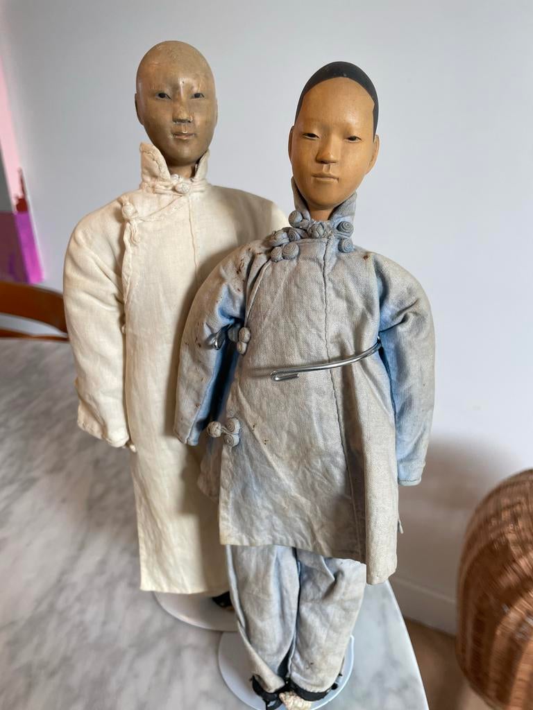 Zeldzame Door of Hope poppen man en vrouw, Verzamelen, Ophalen of Verzenden, Gebruikt, Pop