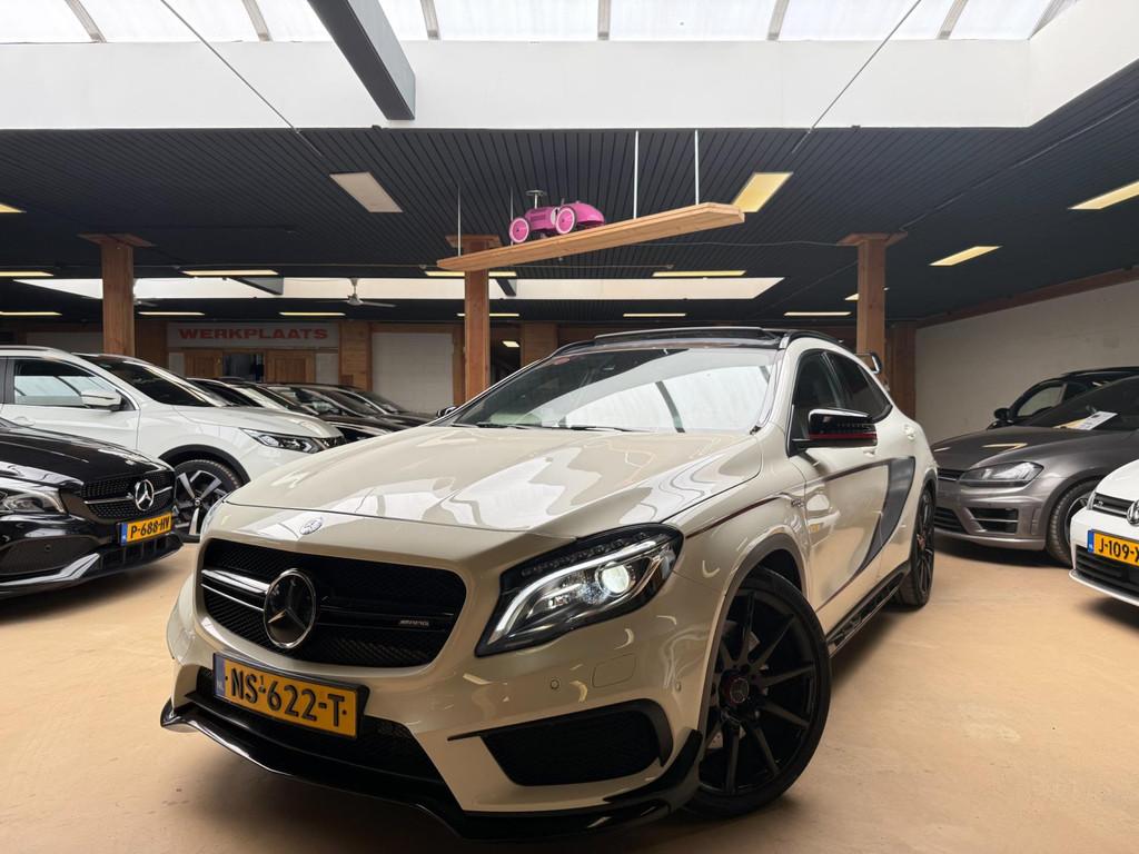 Mercedes-Benz GLA-klasse AMG 45 4Matic Edition 1 Nwe Apk Pan, Auto's, Mercedes-Benz, Bedrijf, Te koop, GLA, 4x4, ABS, Achteruitrijcamera