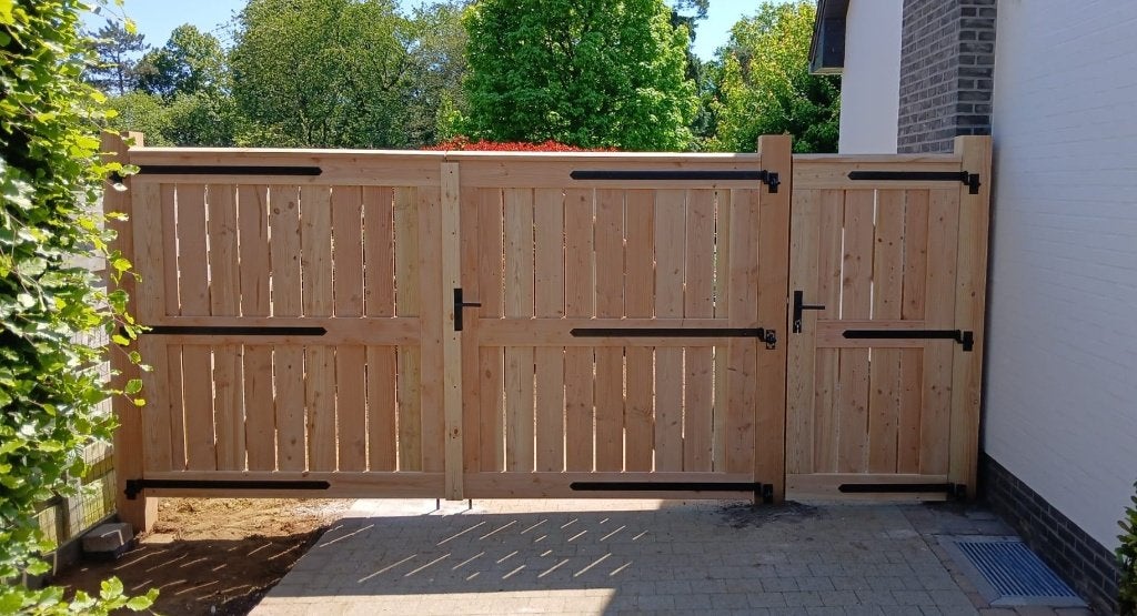 Tuinpoorten, Tuin en Terras, Nieuw, Ophalen of Verzenden, 150 tot 200 cm, Hout