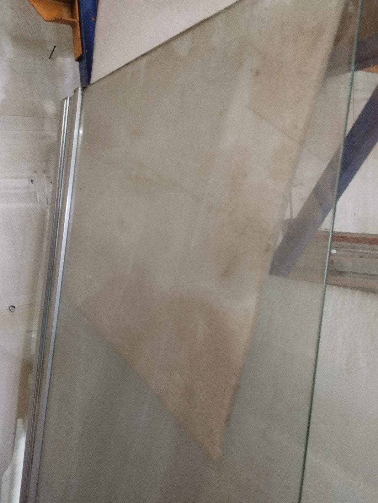 Glazen douchewand, Glasplaat, X, 160 cm of meer, Ophalen of Verzenden