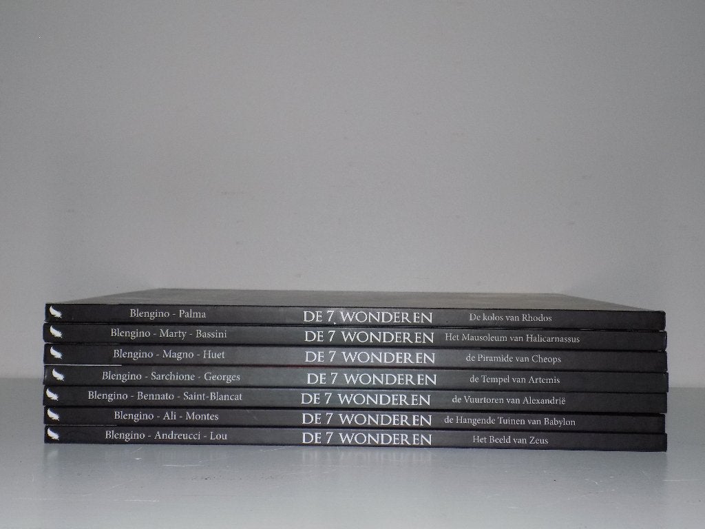 De 7 wonderen ~ Complete serie hardcovers 1 t/m 7, Complete serie of reeks, Ophalen of Verzenden, Zo goed als nieuw, Roberto Ali, Matthieu Rebuffat