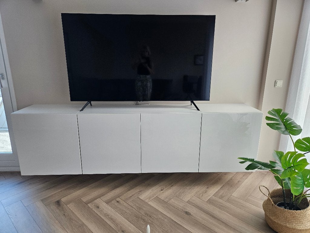 tv meubel IKEA, Ophalen, Overige materialen, Zo goed als nieuw, 200 cm of meer