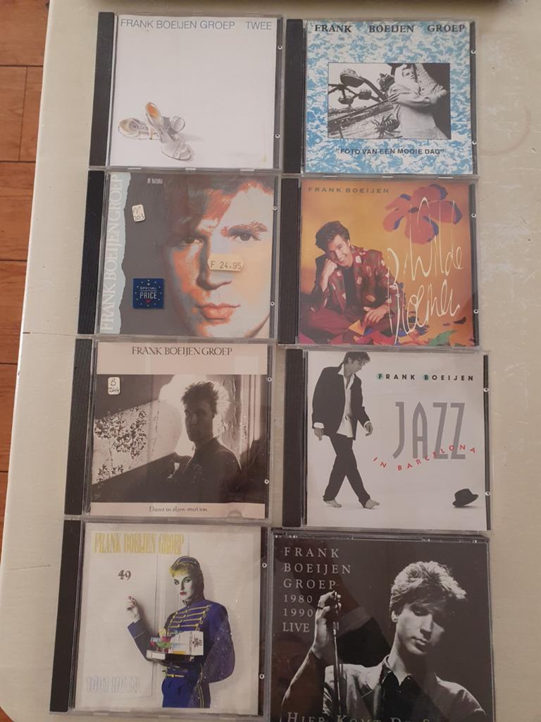 Collectie Frank Boeijen (en groep) 8 cd's, Cd's en Dvd's, Ophalen of Verzenden, Gebruikt, Pop