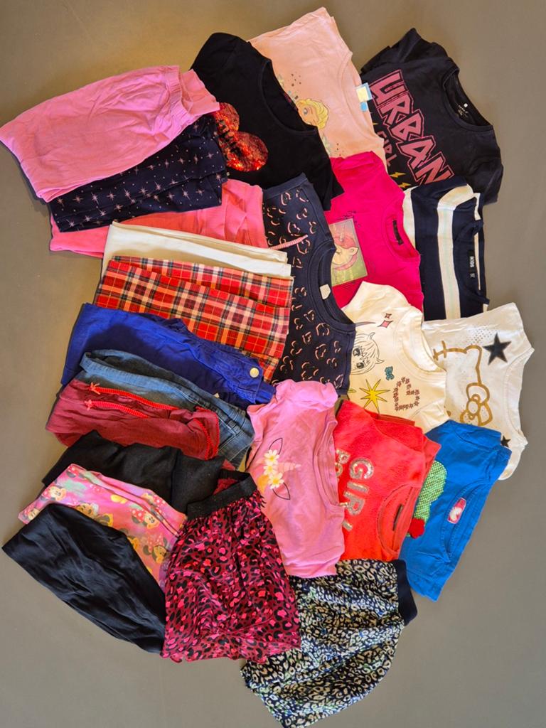 Groot kledingpakket meisjes maat 128, Kinderen en Baby's, Kinderkleding | Maat 122, Ophalen of Verzenden, Gebruikt, Meisje, Setje