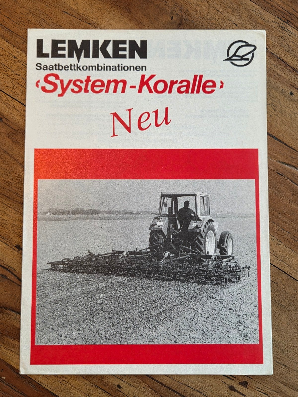tractor folder Lemken Saatbettkombinationen system koralle, Ophalen of Verzenden