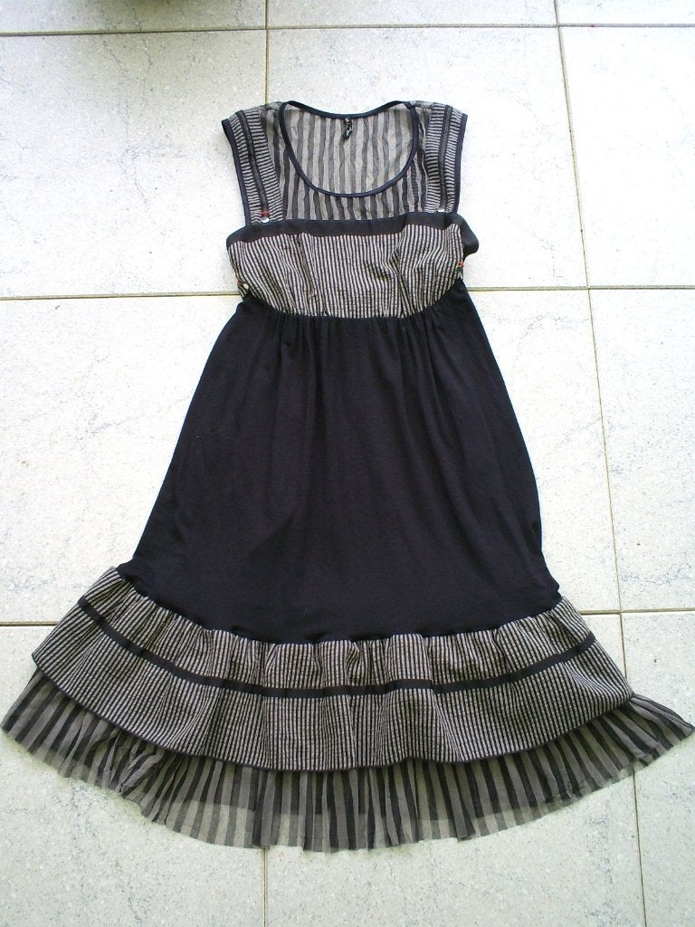 NIEUW __ prachtige jurk van BAI AMOUR mt. 36, Bai Amour, Verzenden, Zwart, Nieuw